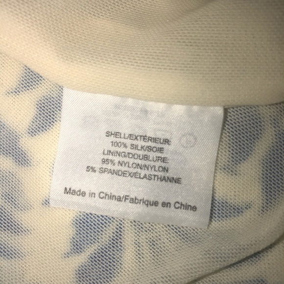 Tory Burch Akira Silk Floral Logo Ruched Dress L - Picture 11 of 11